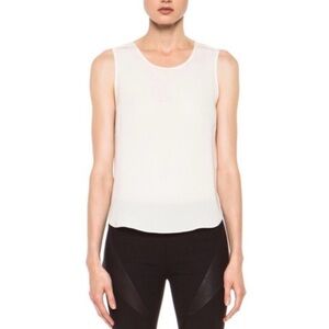 rag & bone | fleet tank in white and gray